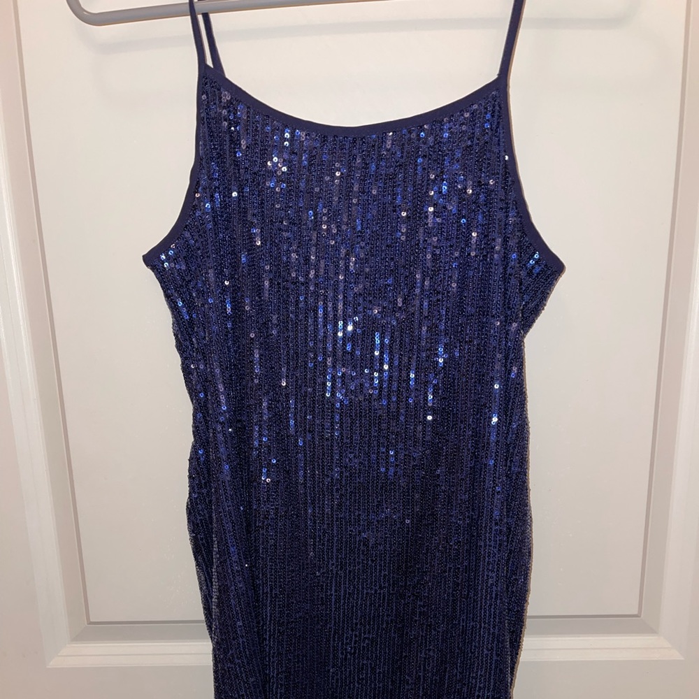 Navy sequin Aeropostale dress